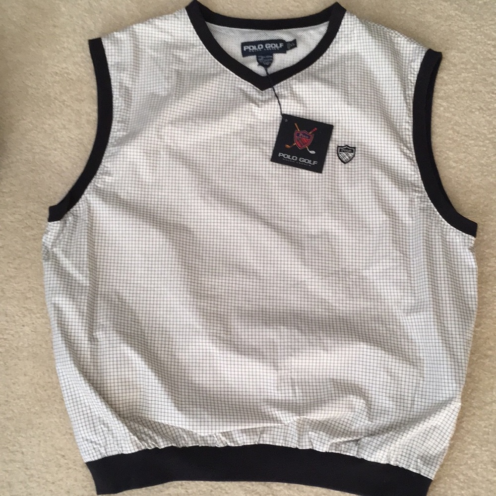 Polo Men’s Port Royal Golf Vest Size XL NWT